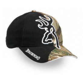 Browning czapka Big Buckmark and Camo Cap, Realtree AP/Black