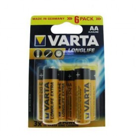 LR6 Longlife VARTA BL/6 bateria ( Migton, AA, MN1500, Stilo )