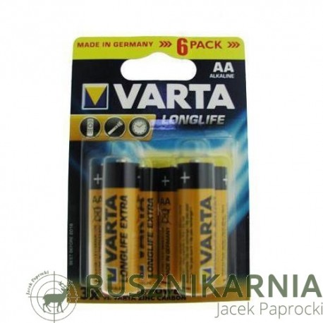 LR6 Longlife VARTA BL/6 bateria ( Migton, AA, MN1500, Stilo )