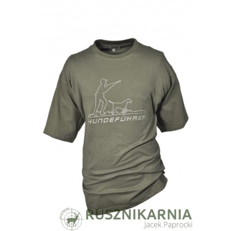 HUBERTUS Koszulka T-SHIRT z nadrukiem myśliwskim